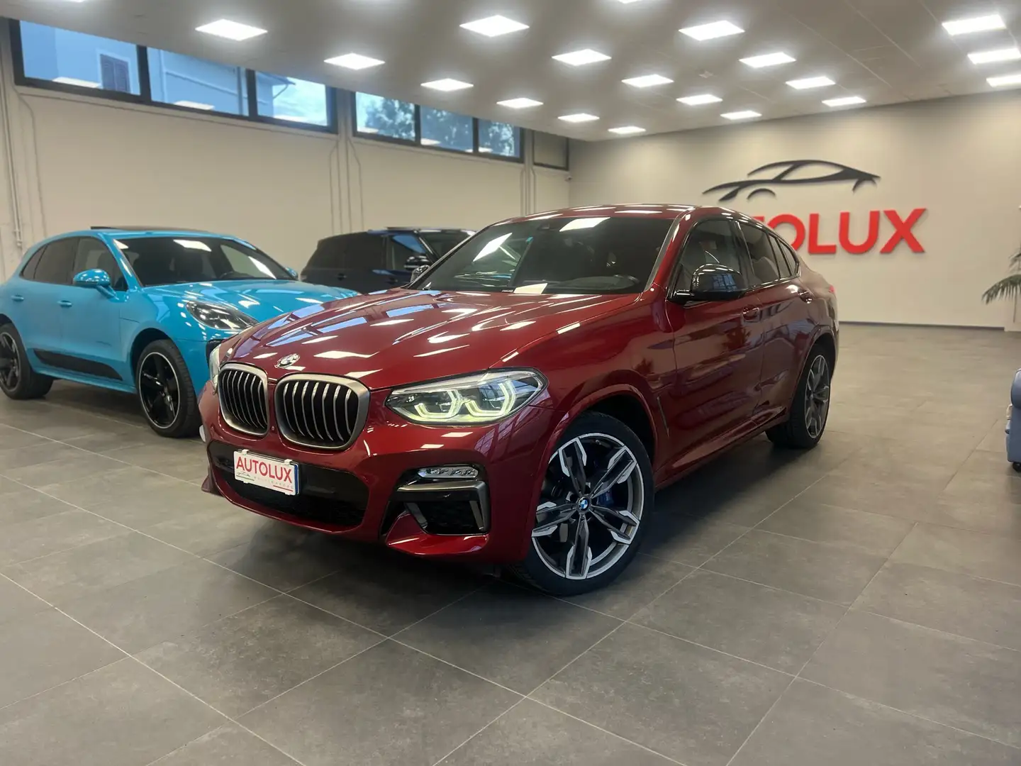 BMW X4 M xdrive M40d auto Rojo - 1
