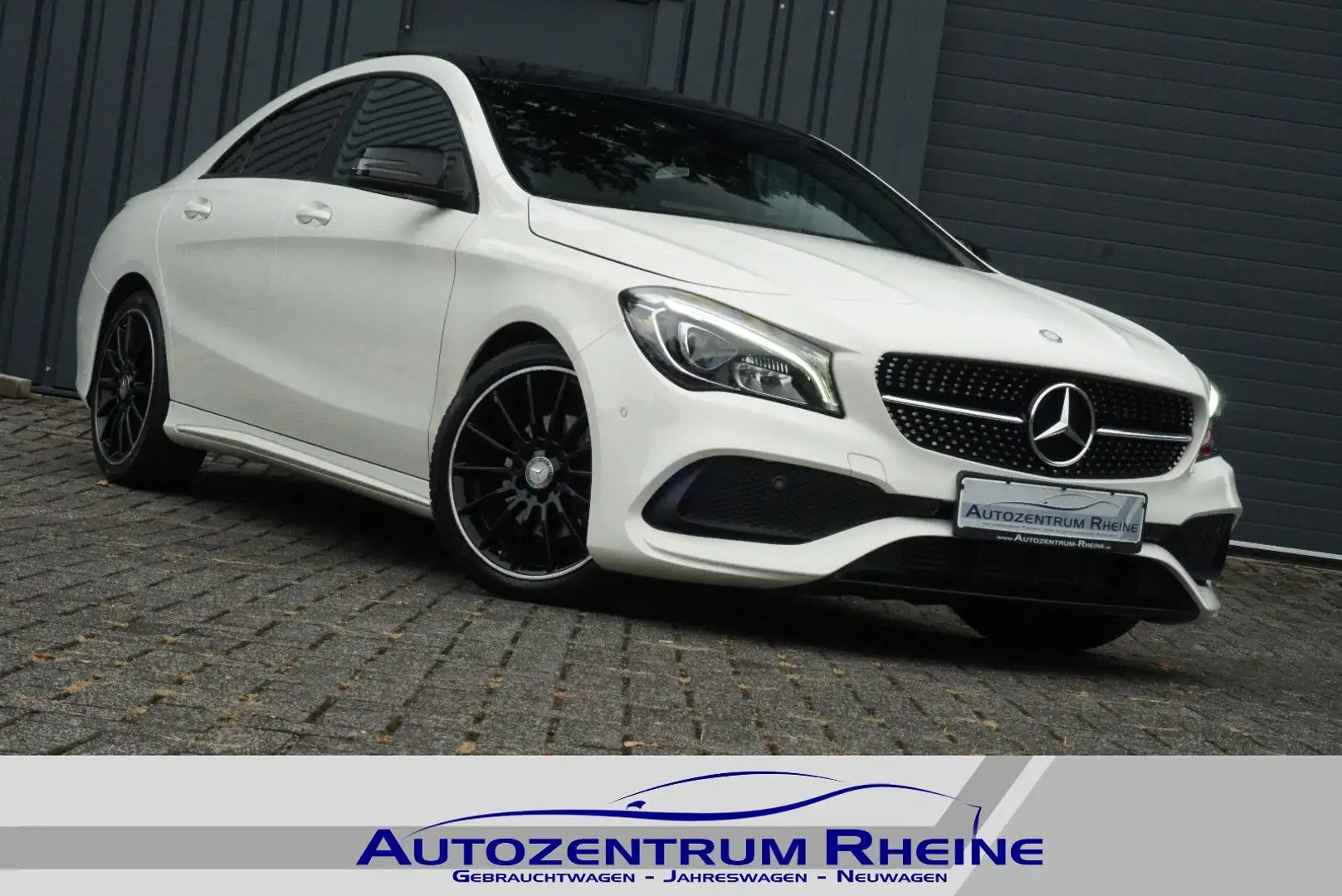 Mercedes-Benz CLA 200 AMG 43er Heckdif RFK Pano LED H/K Memory Blanc - 1