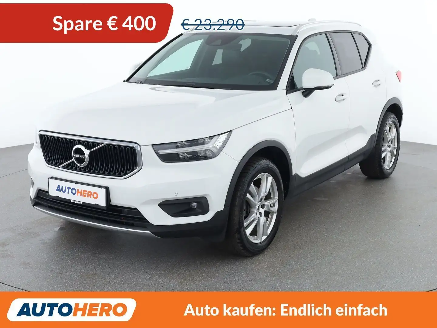 Volvo XC40 2.0 D3 Momentum 2WD Weiß - 1