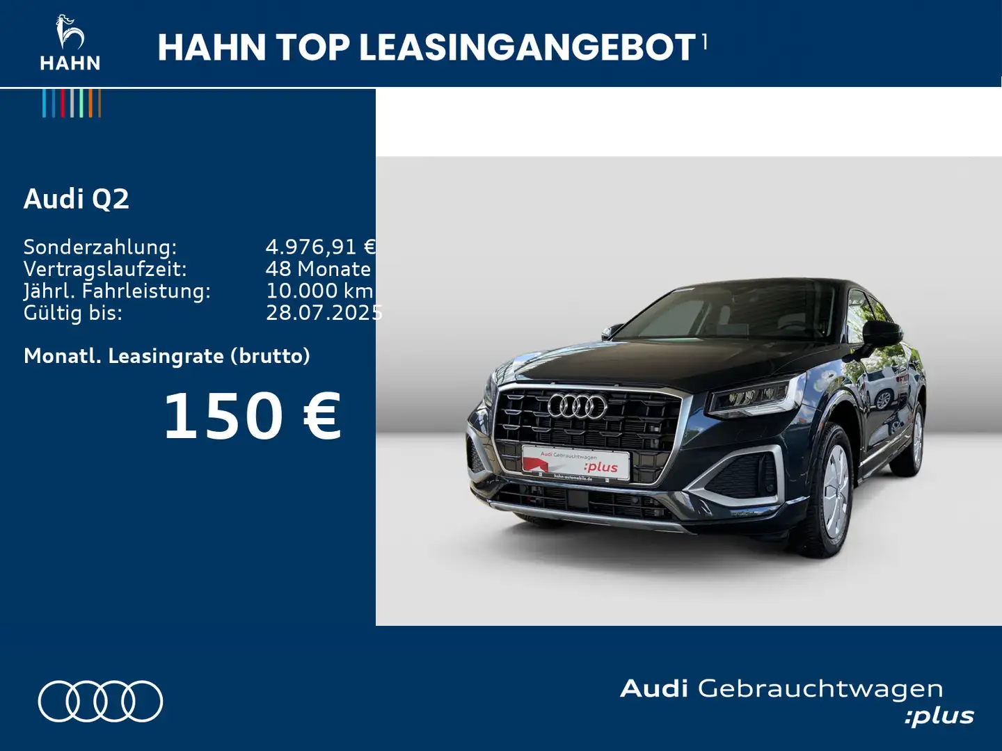Audi Q2 Advanced 35TDI S-Trc Virtual LED AHK Sonos Si Grau - 2