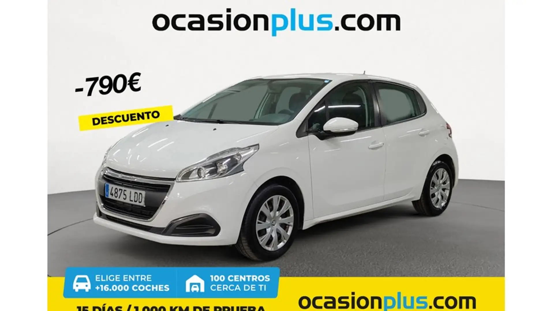 Peugeot 208 1.5 BlueHDi S&S Active 100 Blanc - 1