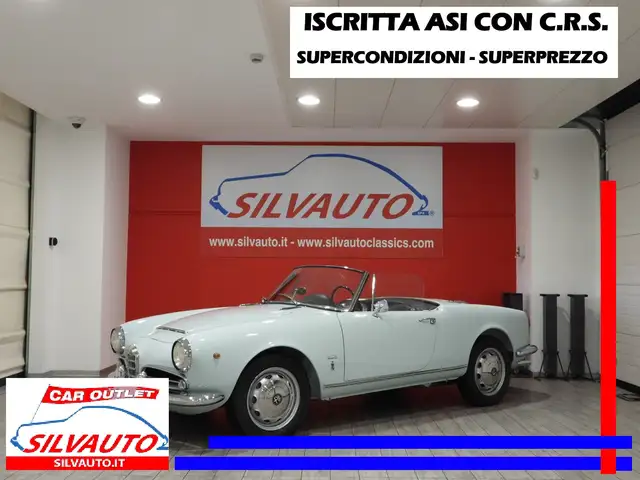 Alfa Romeo Giulia SPIDER 1600 TIPO 101.23 - ASI CON C.R.S. (1963)