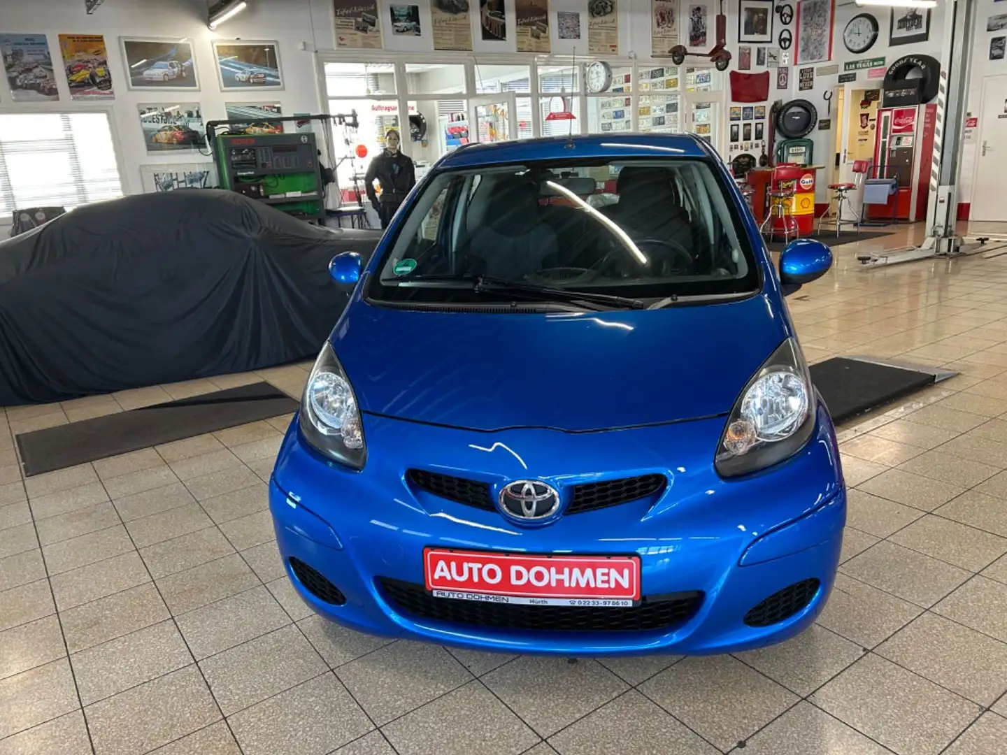 Toyota Aygo AYGO CoolBlue. Klimaanlage Seniorenfahrzeug Albastru - 2