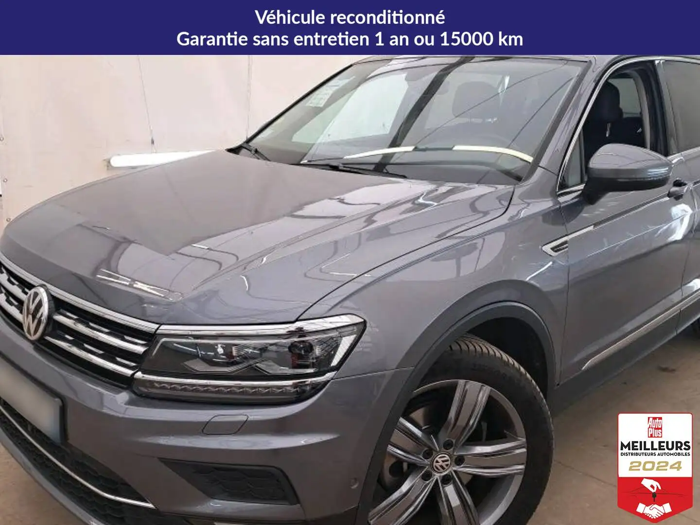 Volkswagen Tiguan Allspace TDI 150 DSG7 Carat Exclusive +Caméra 360Â° +Si¨ges avant chauffants Gris - 1