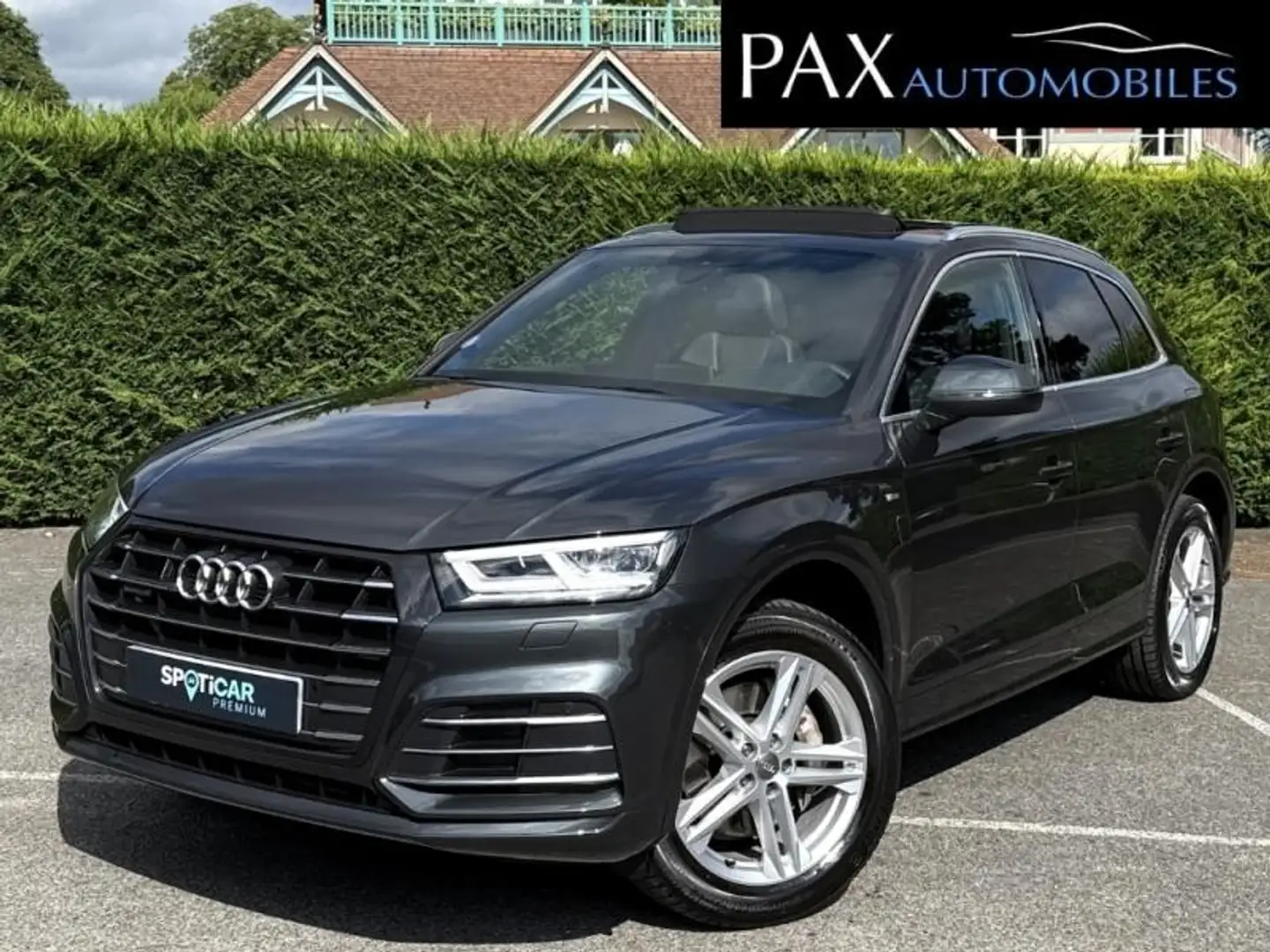 Audi Q5 55 TFSI e 367ch S line quattro S tronic 7 Euro6d-T Gris - 1