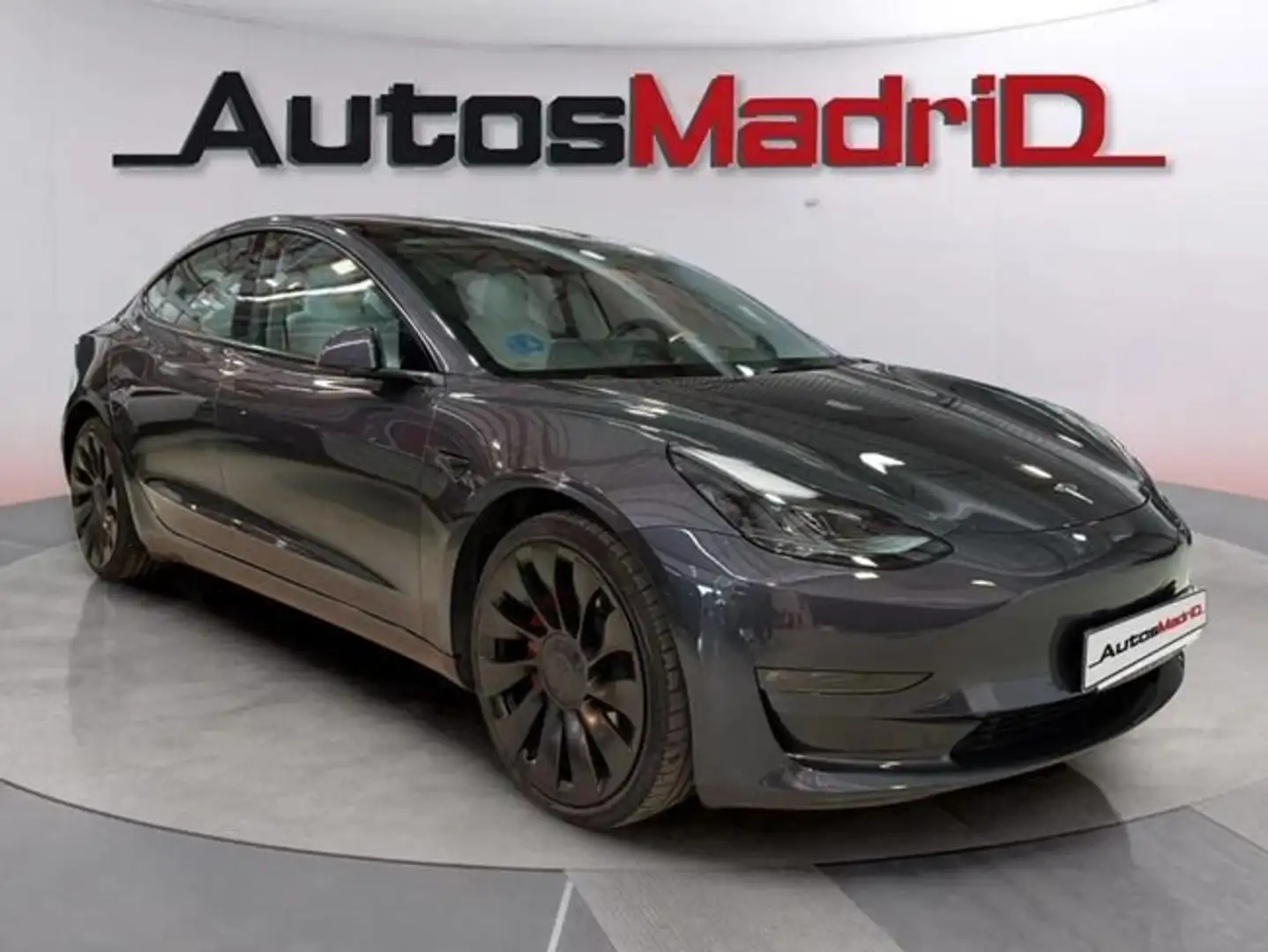 Tesla Model 3 Performance AWD Plateado - 1