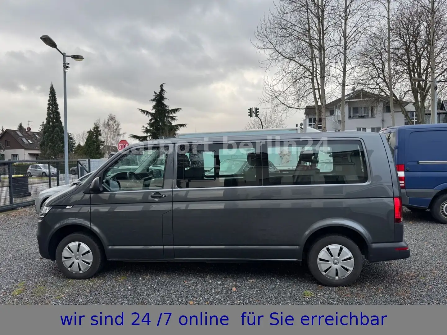 Volkswagen T6 Kombi ähnlich Caravelle langer Radstand LR Сірий - 2