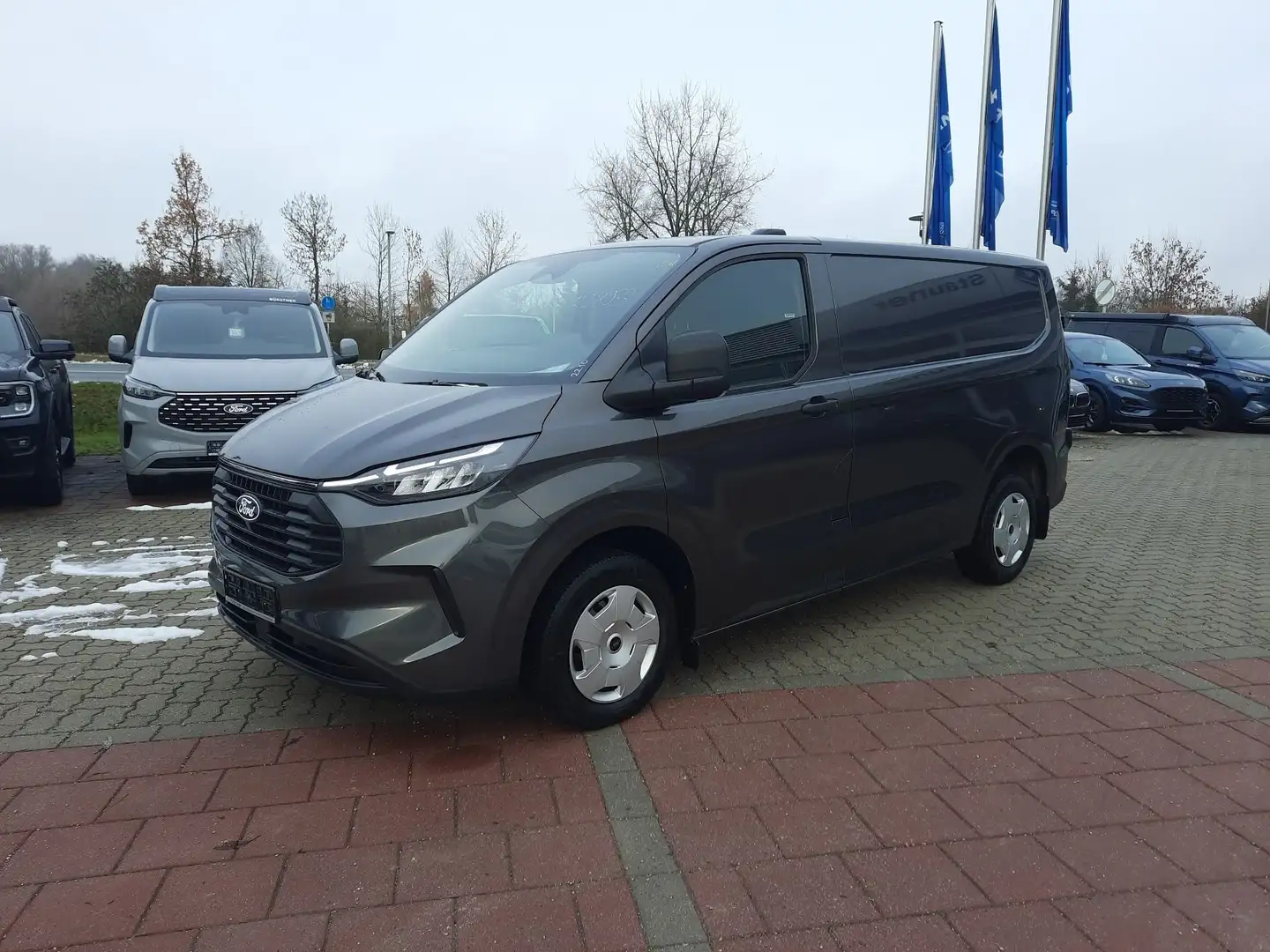 Ford Transit Custom Kasten 2,0 320 L1 Trend LED ACC Grau - 2