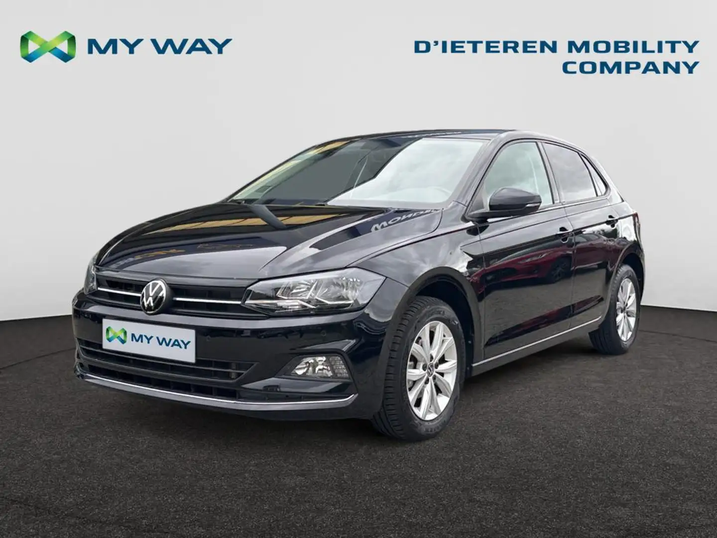 Volkswagen Polo HIGHLINE 1.0 TSi 95 PK DSG-7 / Cruise Control / PDC / Bluetooth Noir - 1