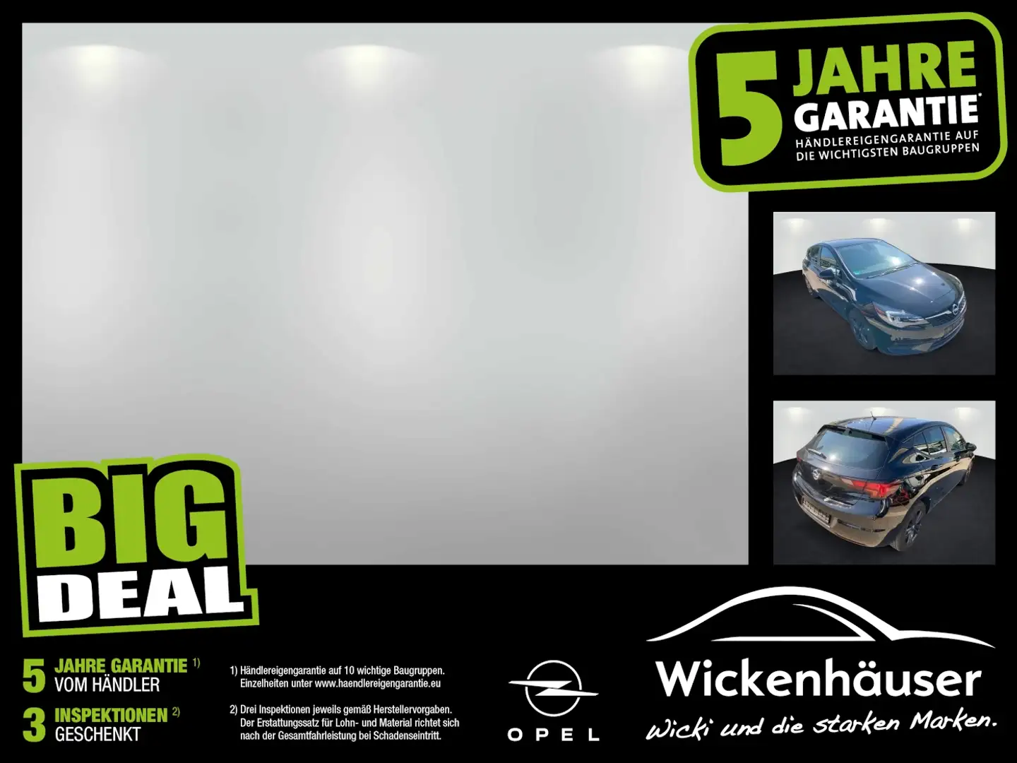 Opel Astra K 1.2 Turbo Edition LED W-Paket Kamera Schwarz - 1