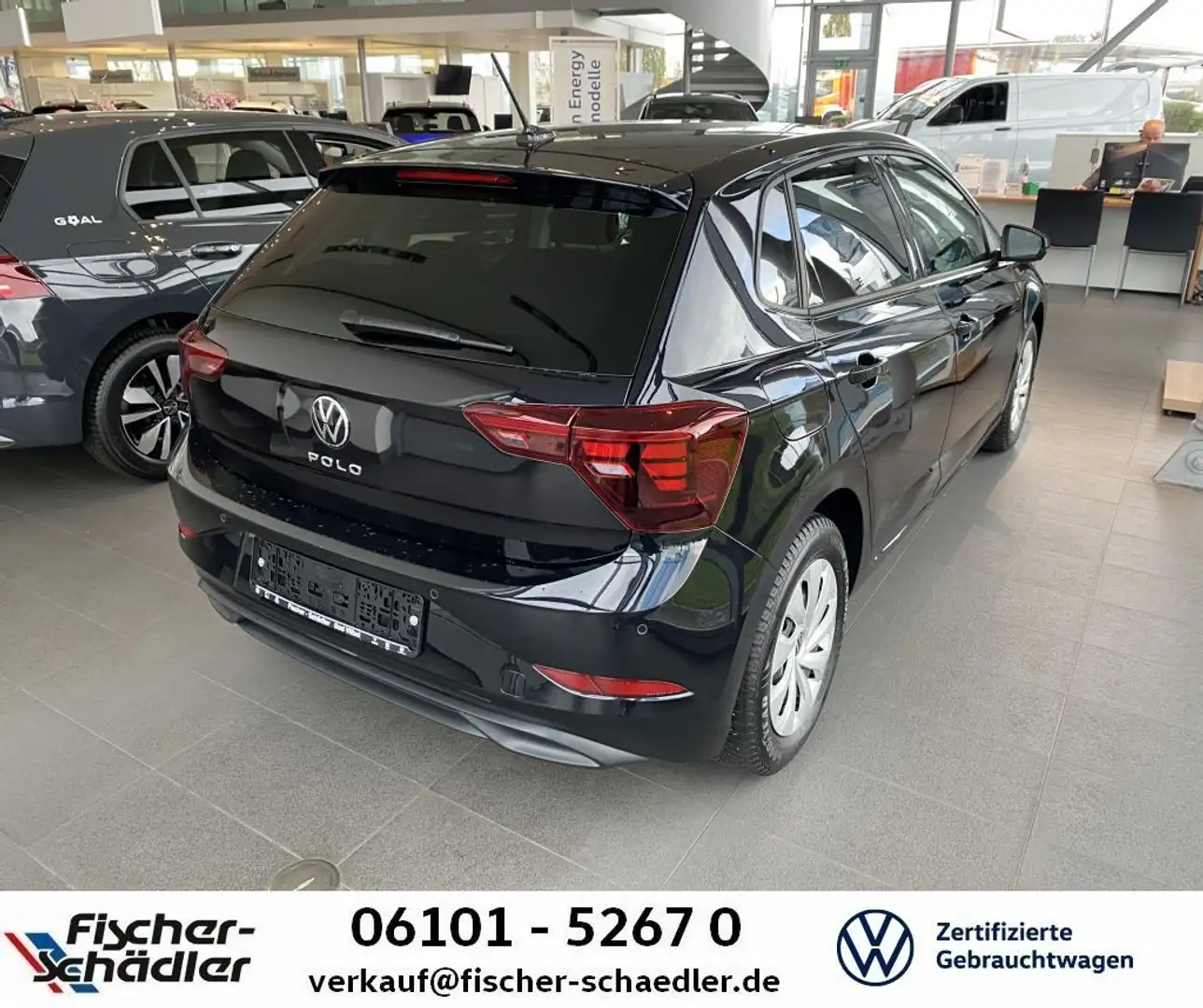 Volkswagen Polo Life 1.0TSI*Navi*LED*IQDrive*SitzHz.*Dig.Co Schwarz - 2