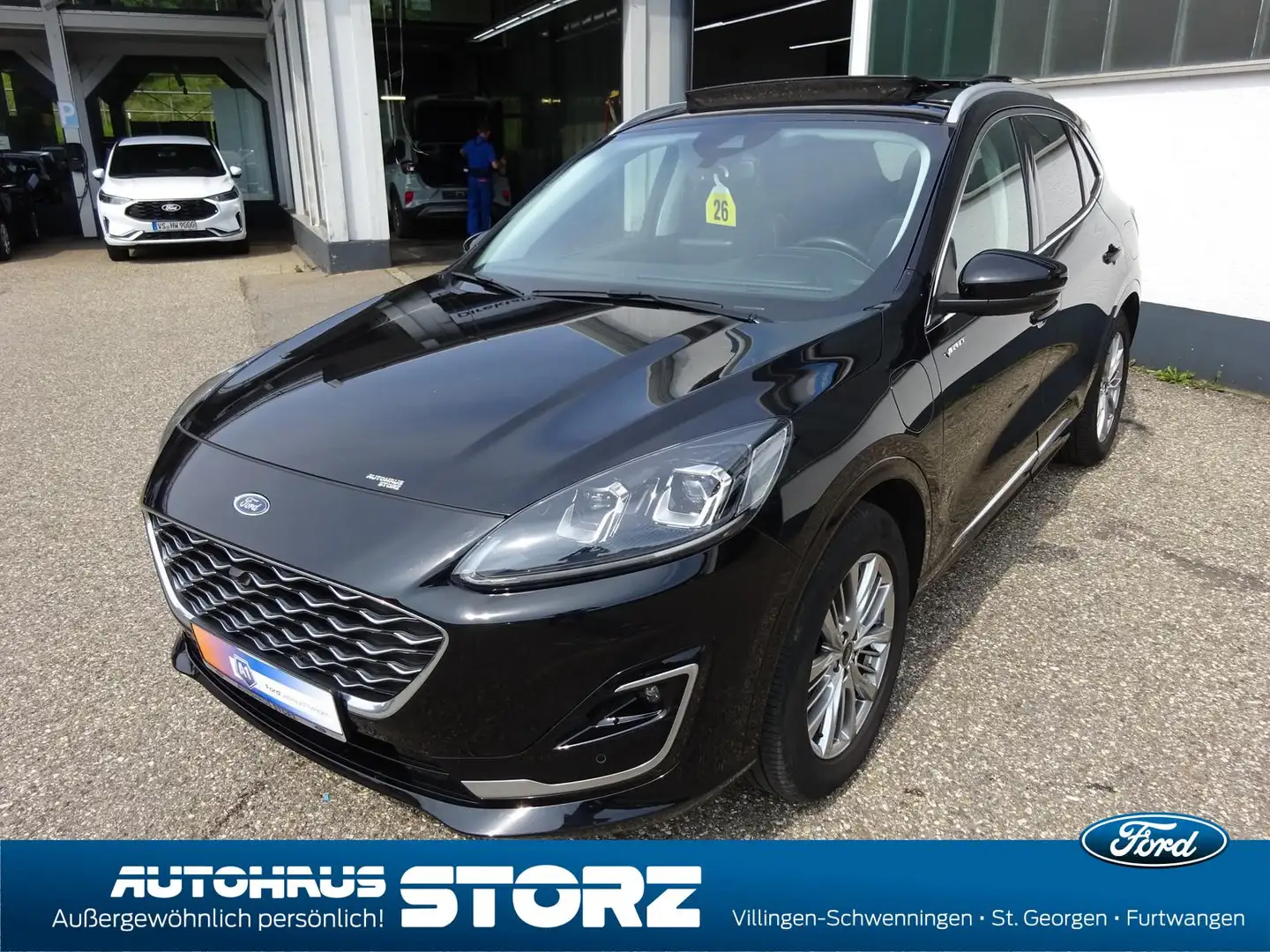 Ford Kuga Plug-In Hybrid Vignale BO PLAY|TECHNOLOGIE PAKET|A Schwarz - 2