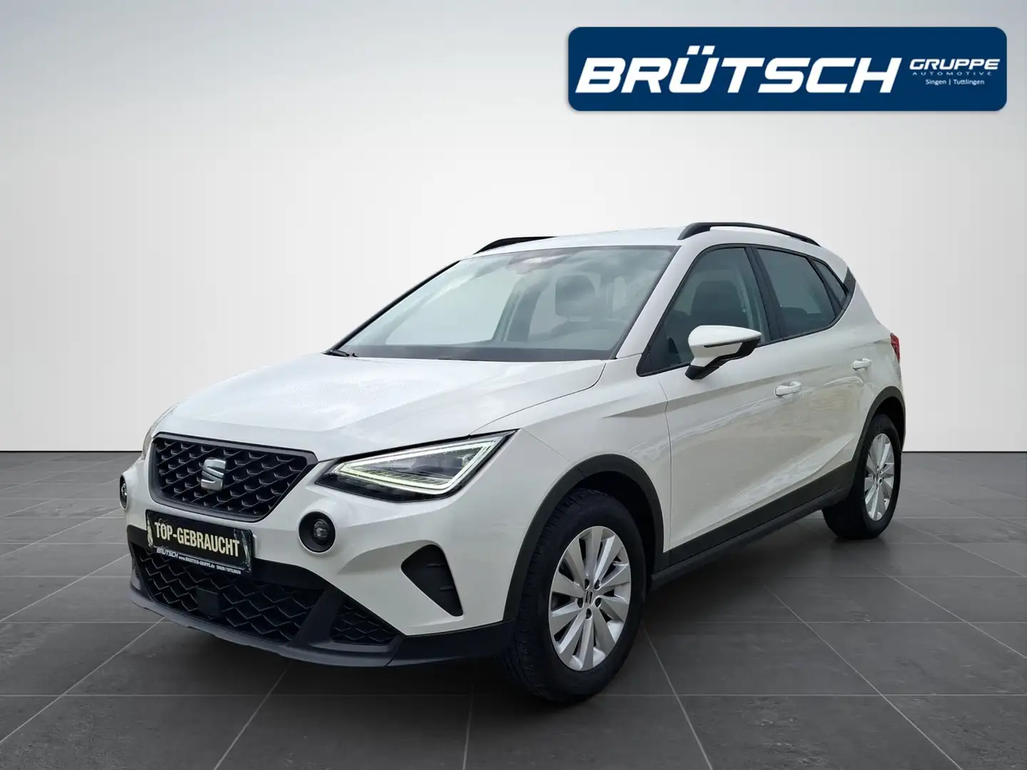 SEAT Arona 1.0 TSI Style DSG / KLIMA / SMART-LINK / SITZHEIZU Weiß - 1