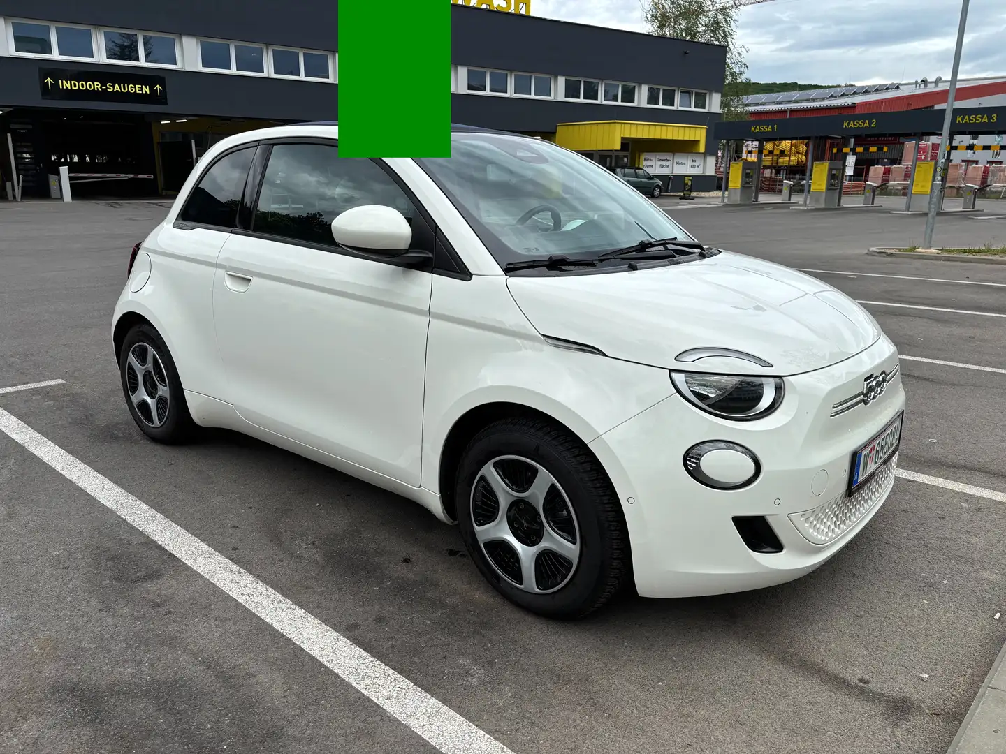 Fiat 500e Weiß - 1