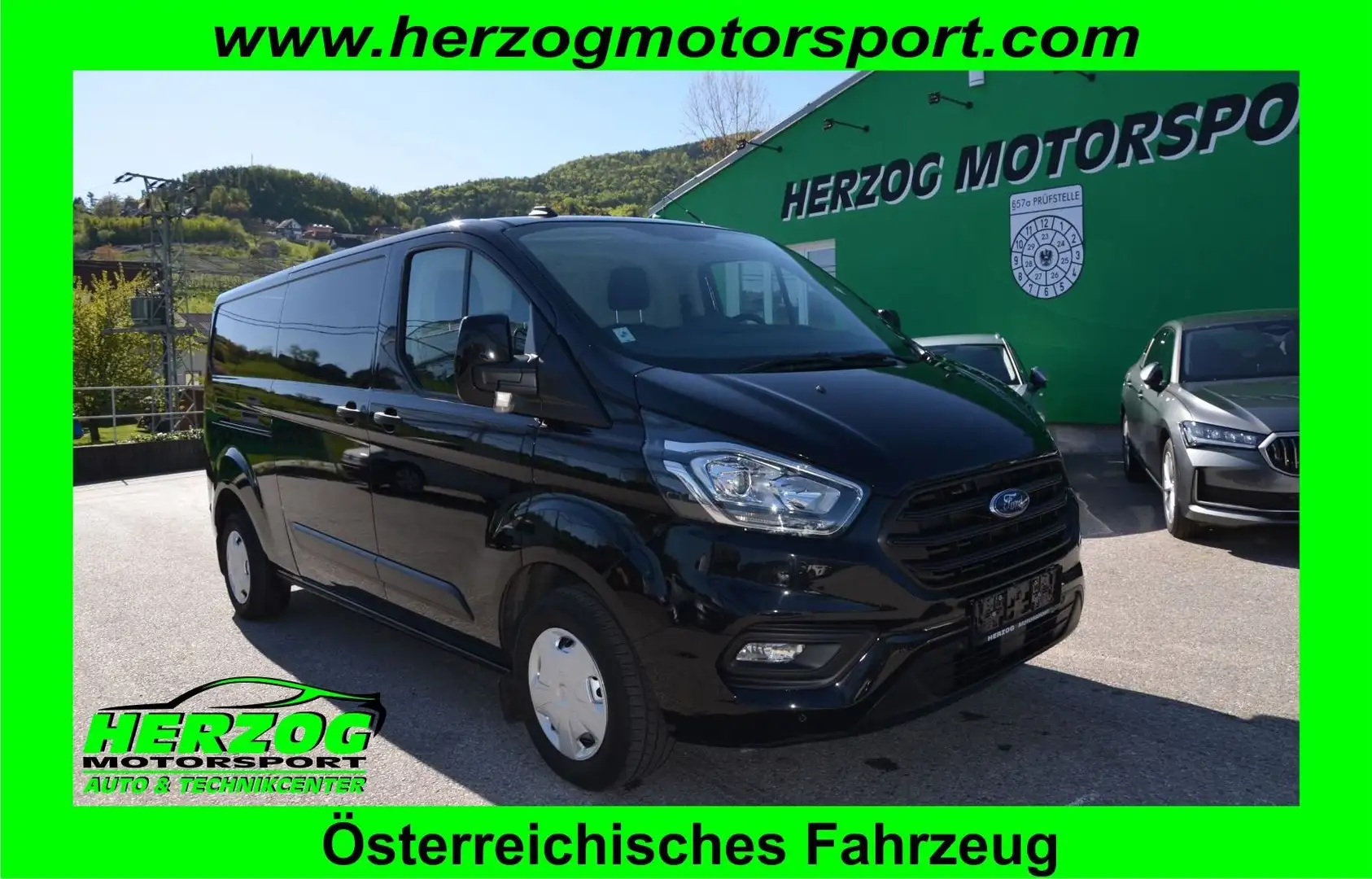 Ford Transit Custom Transit Custom Kasten 2,0 TDCi L2H1 300 Trend 1.BE Schwarz - 1