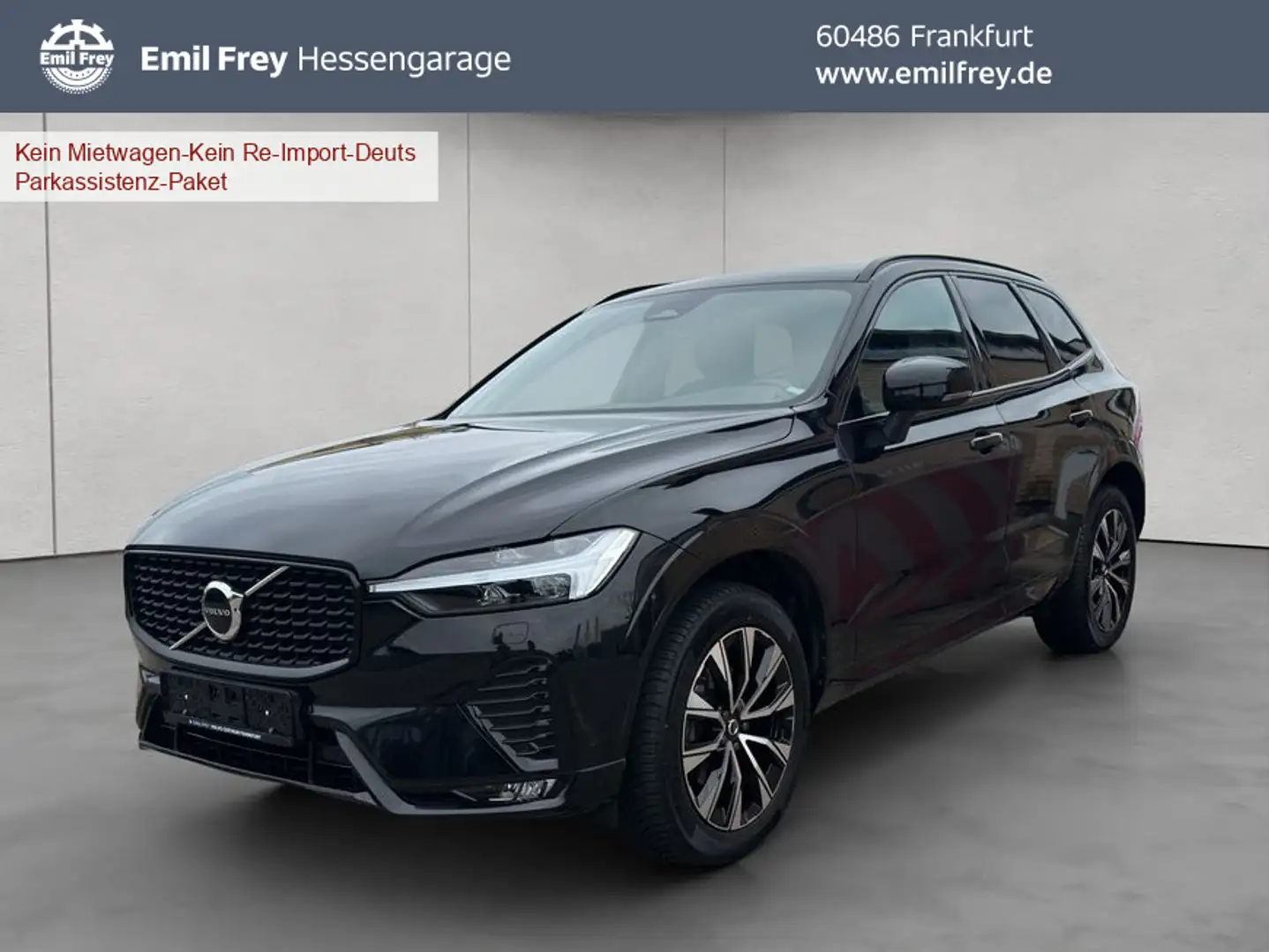 Volvo XC60 XC60 B4 AWD Plus-Dark Aut PilotAssist BLIS Voll-LE Schwarz - 1