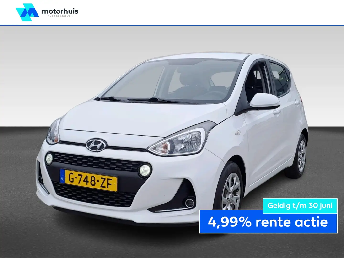 Hyundai i10 1.0i 66pk Comfort Weiß - 1