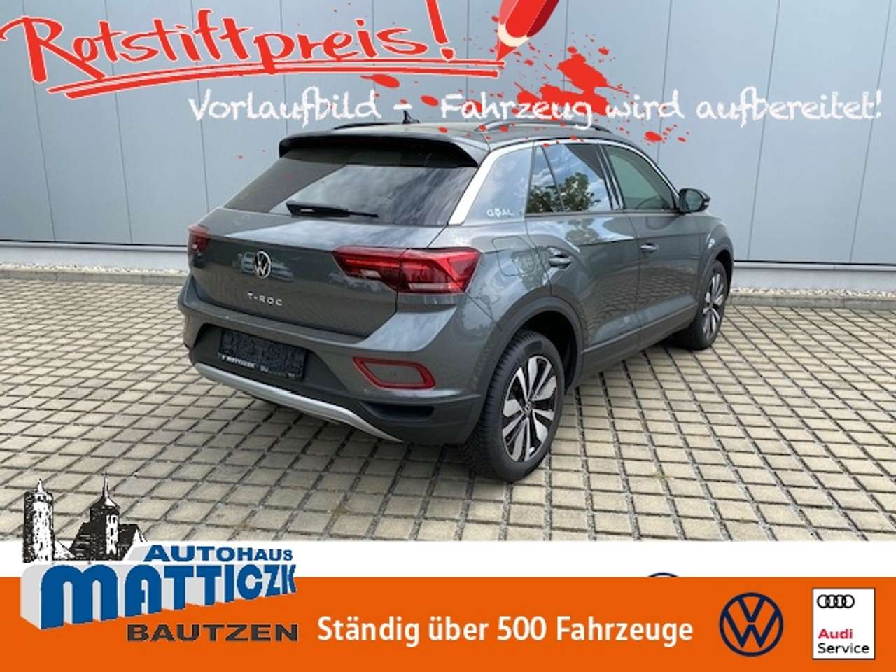 Volkswagen T-Roc 2025 — 1.0 TSI 116 PS Goal AHK/17-ZOLL/LED/NAVI+VZE/ACC/