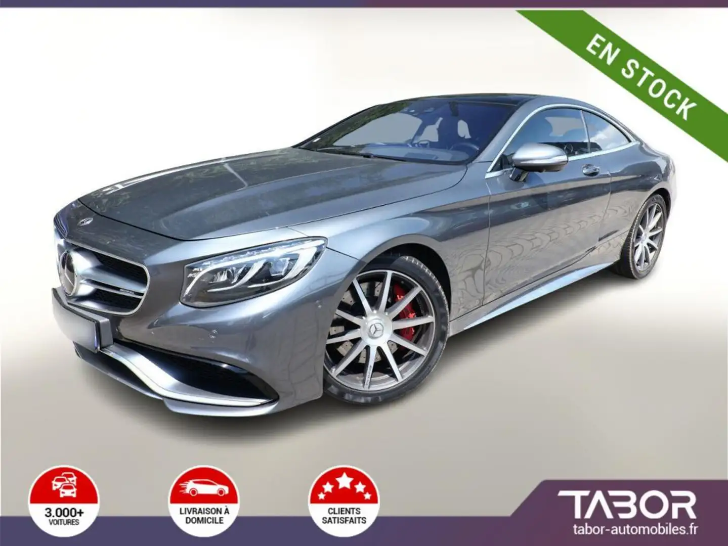 Mercedes-Benz S 63 AMG Coupe Burmester HUD KeyL Gris - 1