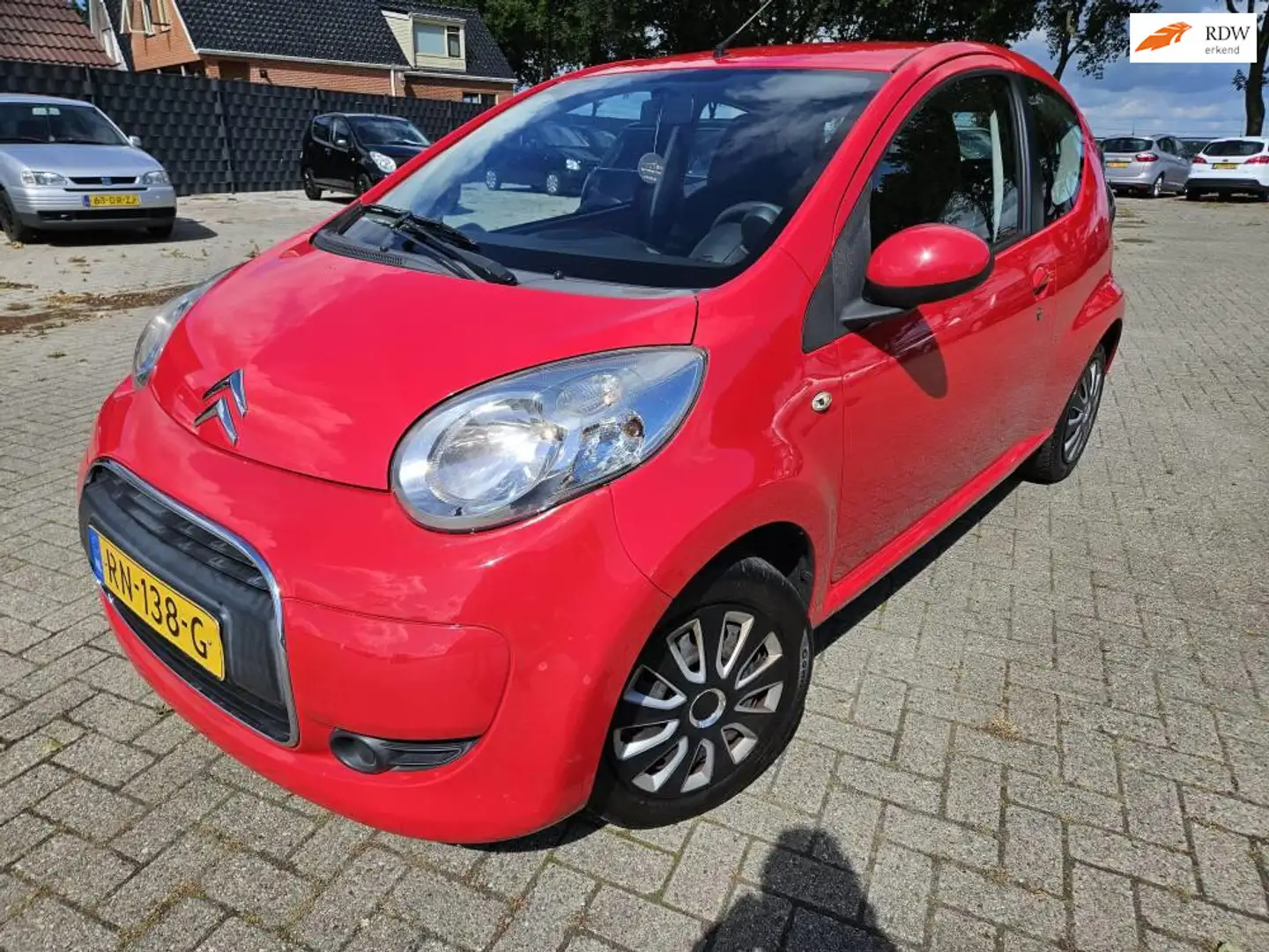 Citroen C1 1.0-12V Séduction. 2009. Airco/Elektrische ramen/C Rosso - 1