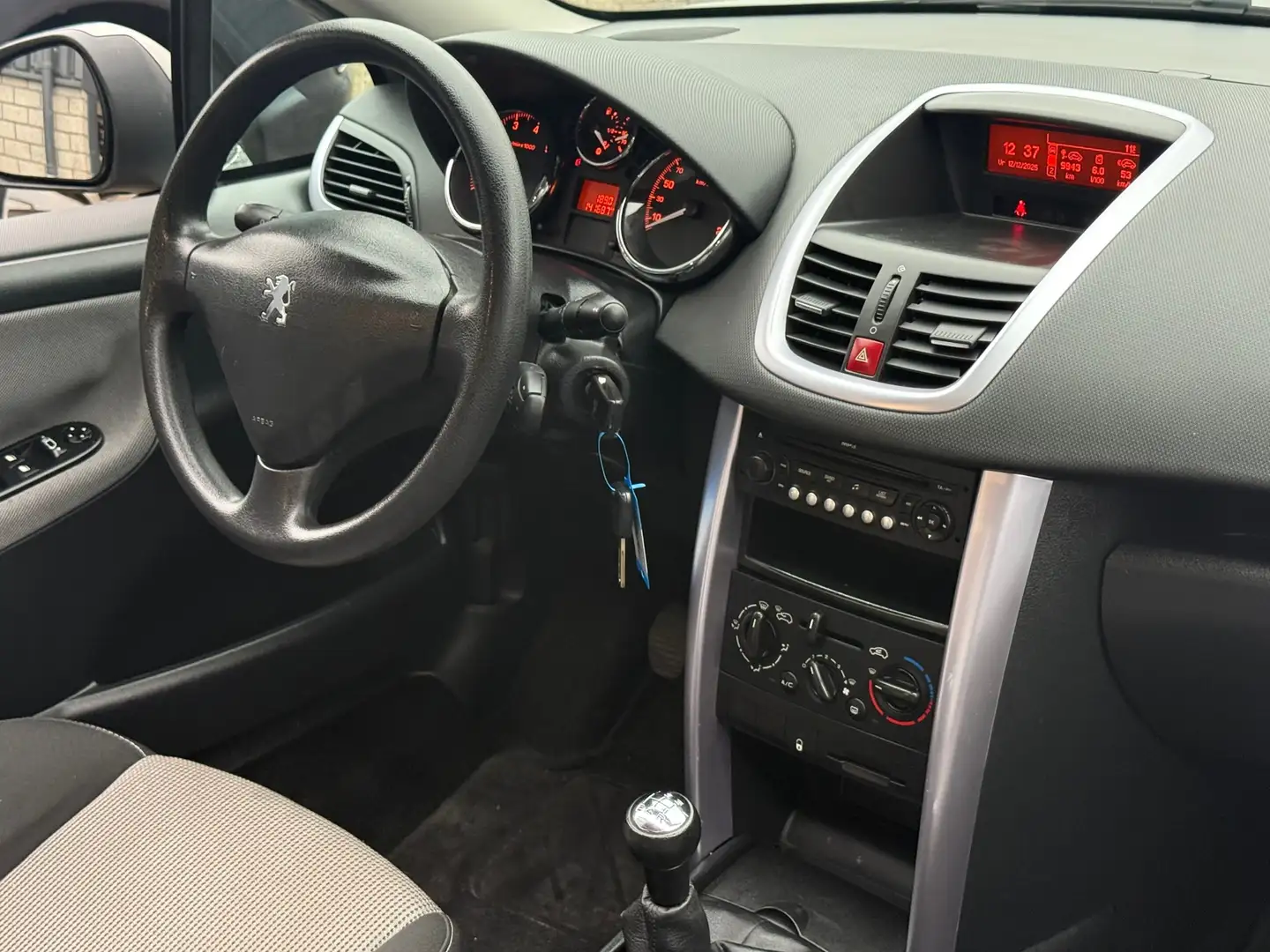 Peugeot 207 CC 1.6 VTi Airco Elektrische Ramen Nieuwe Apk Grijs - 2