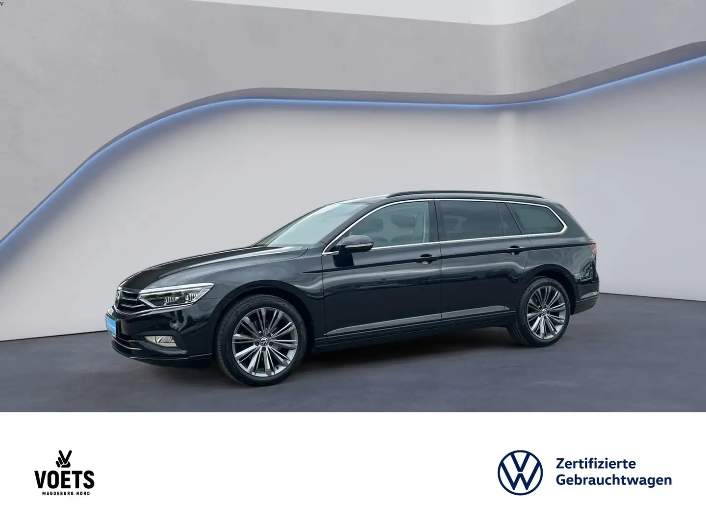 Volkswagen Passat Variant 2.0TSI BUSINESS DSG AHK+LED+Navi Negro - 1