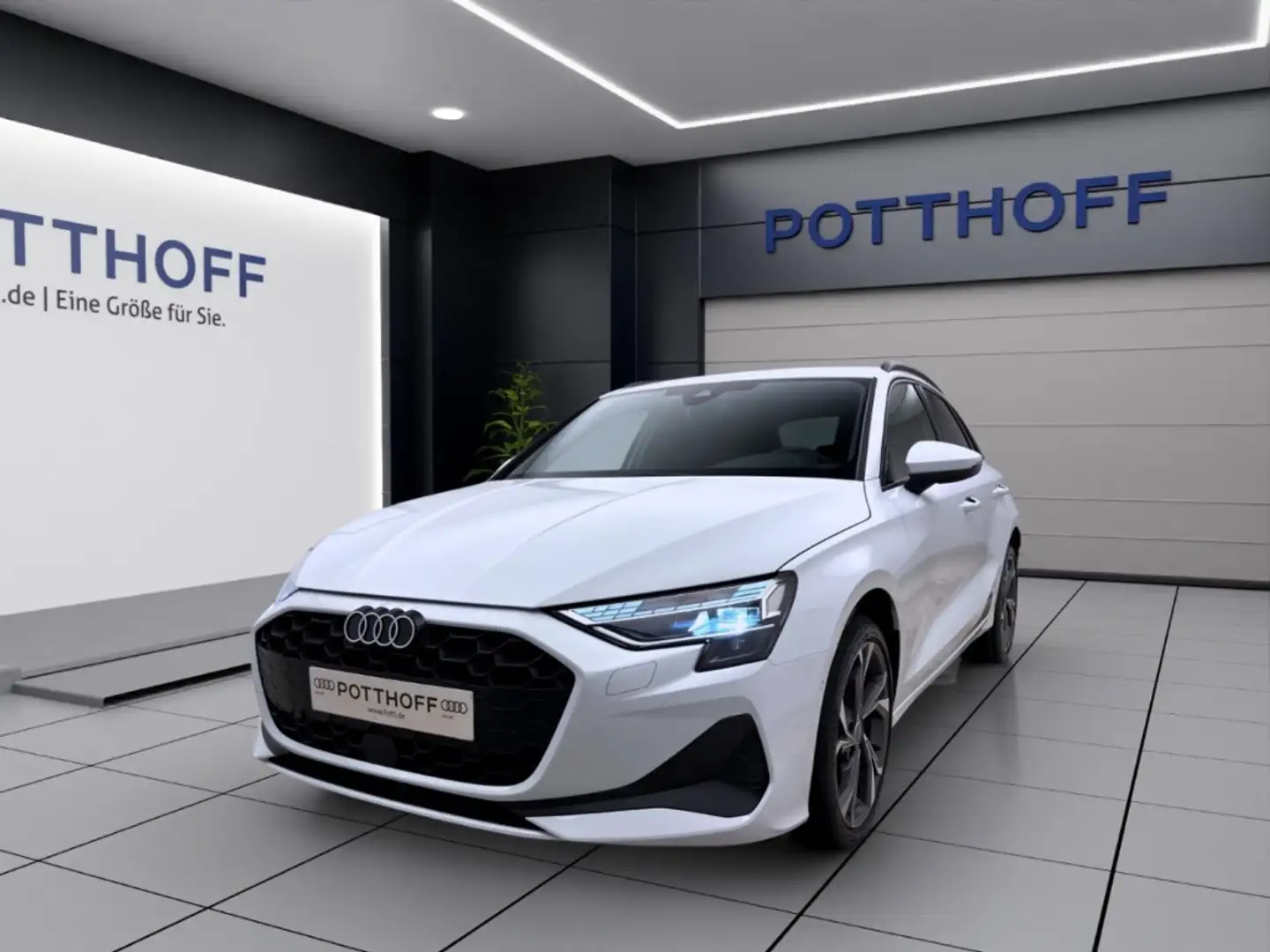Audi A3 Sportback 30 TDI NAVI KAMERA LED SITZHZG Weiß - 1
