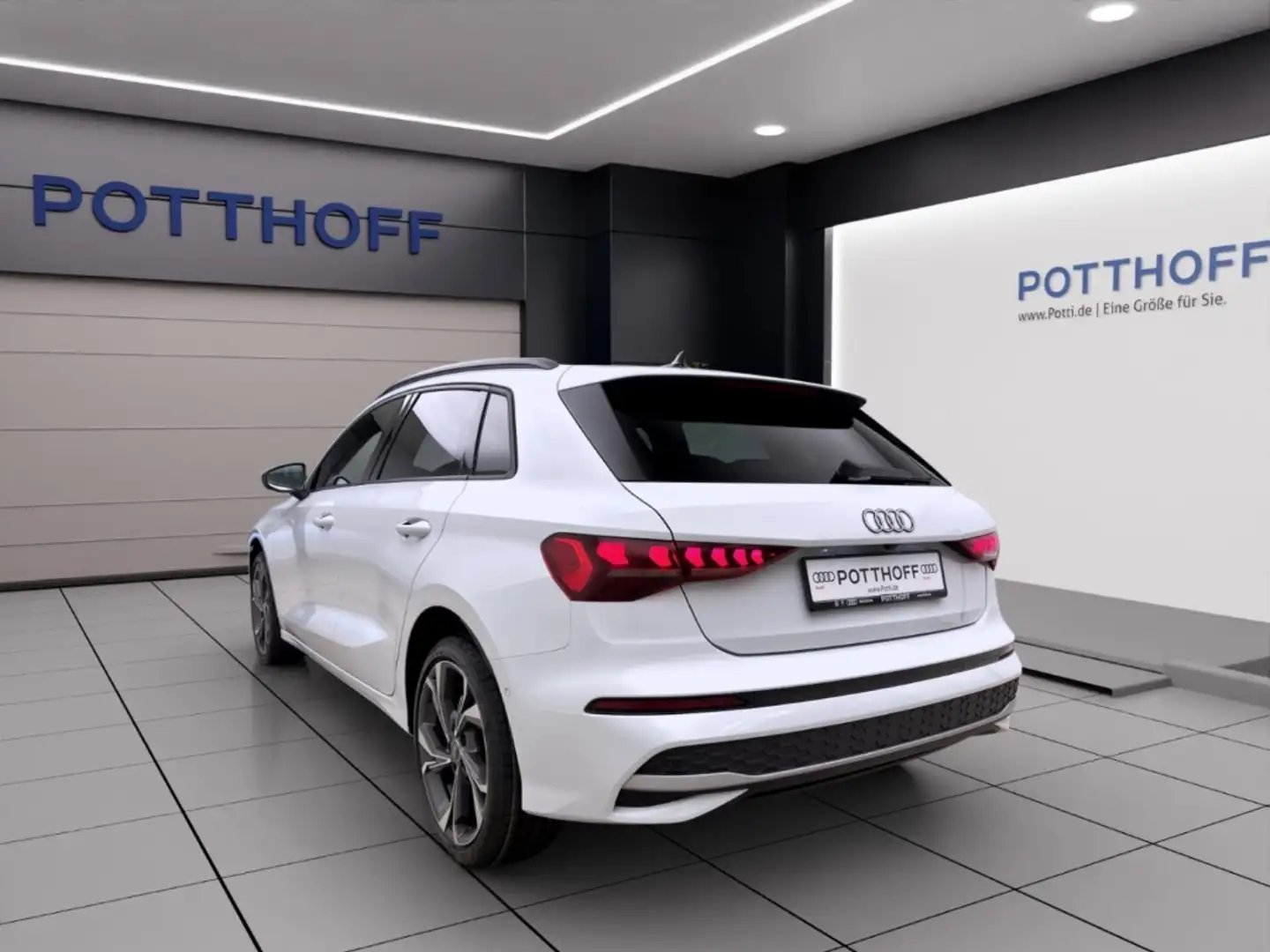Audi A3 Sportback 30 TDI NAVI KAMERA LED SITZHZG Weiß - 2