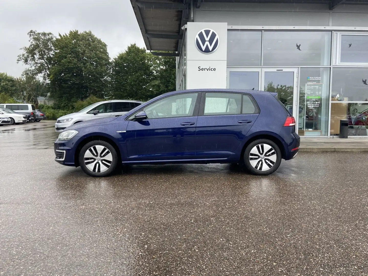 Volkswagen Golf e-GOLF COMFORTLINE WÄRMEPUMPE+NAVI+LED+CCS Blau - 2