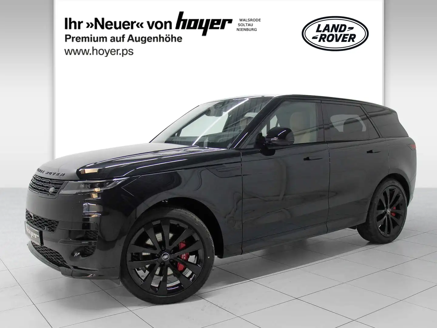 Land Rover Range Rover Sport 3.0 D300 MHEV AWD DYNAMIC SE Schwarz - 1