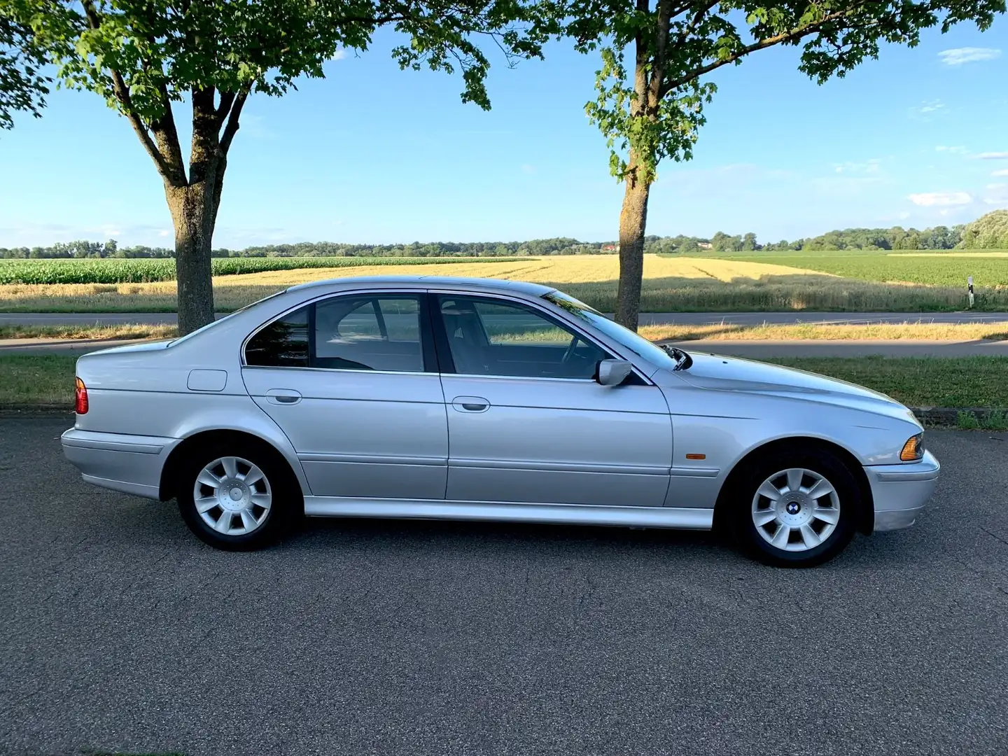 BMW 525 d  Baureihe  Limo Stříbrná - 2