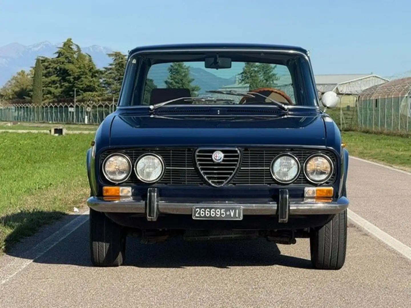 Alfa Romeo 2000 Berlina ASI Targa Originale Azul - 2