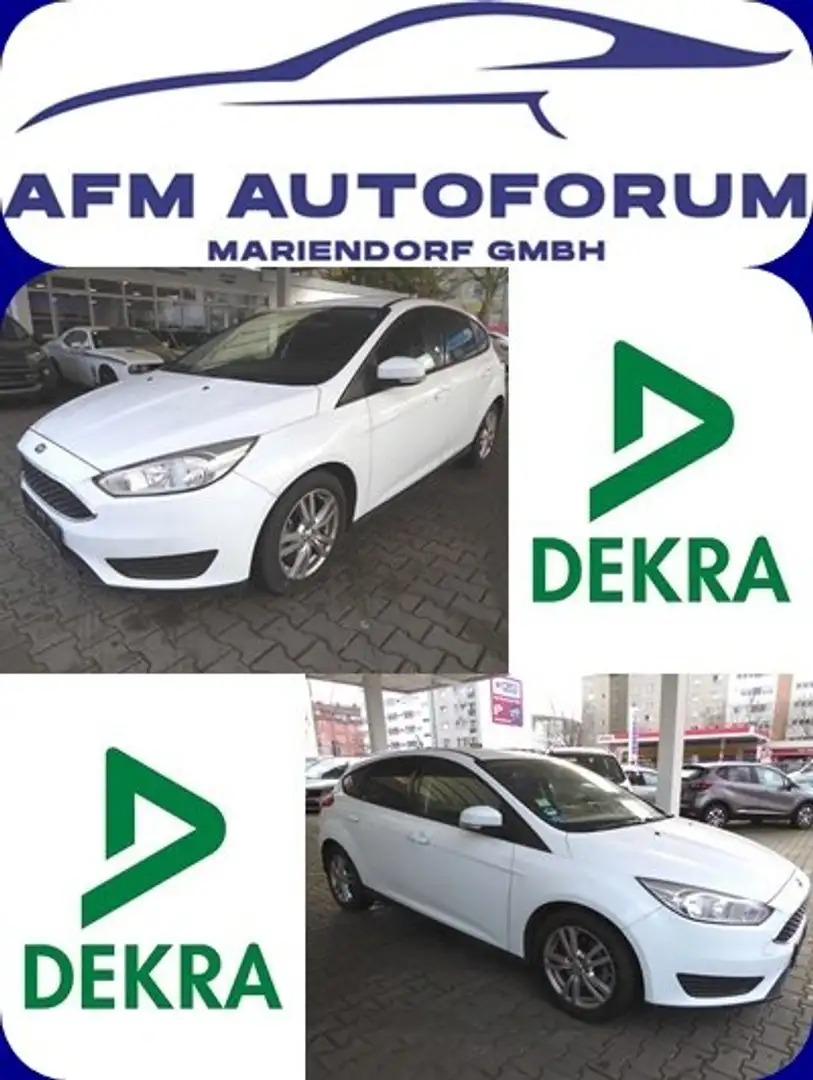 Ford Focus Focus 1.0 EcoBoost Start-Stopp-System Trend Weiß - 1