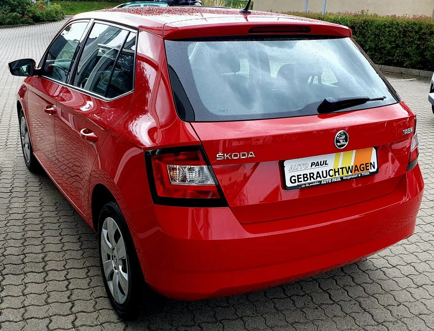 Skoda Fabia Ambition *erst 19.745 Kilometer*1.Hand*Klima* Rot - 2