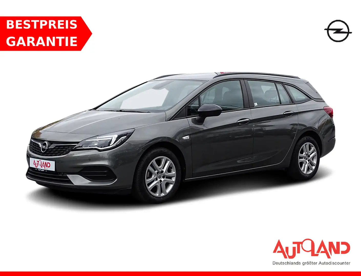 Opel Astra K Sports Tourer 1.2 Edition Klima Navi AHK Grau - 1