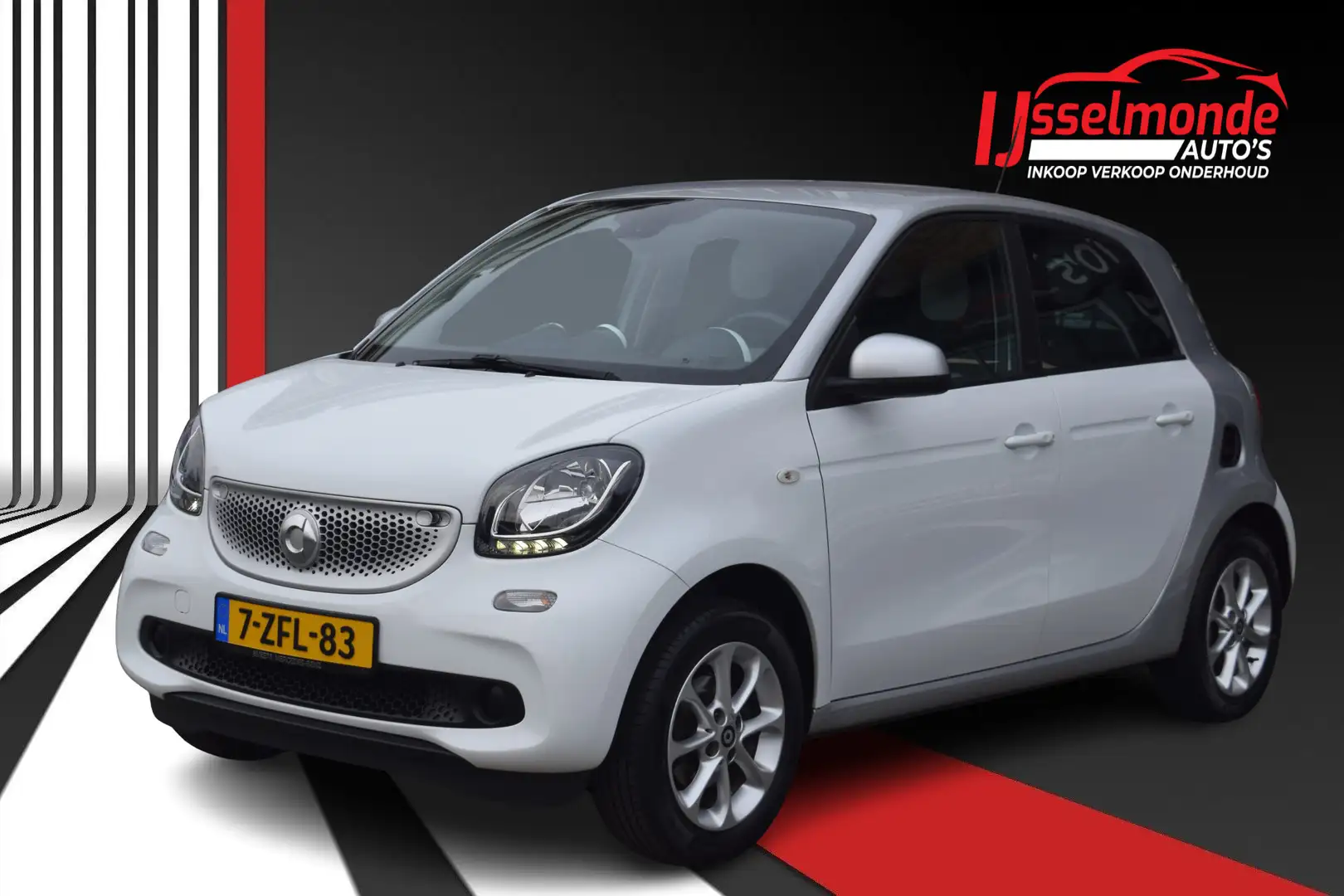 smart forFour 1.0 Joy Edition NAP Climate Cruise Bluetooth Weiß - 1