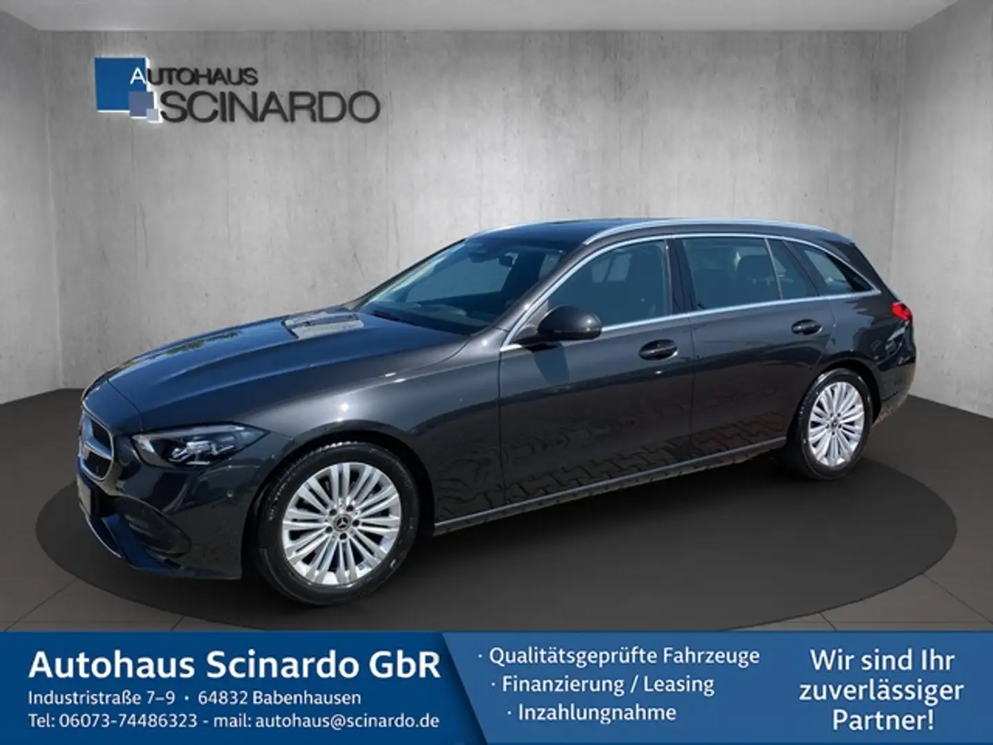 Mercedes-Benz C 180 T Avantgarde 9G-Tronic *MBUX Navi*LED*RFK Grau - 1
