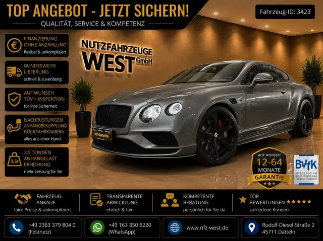 Bentley Continental GT 6.0 W12 Speed 4WD *Naim*Massage*