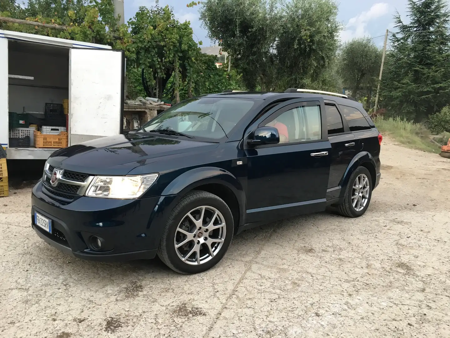 Fiat Freemont Freemont 2.0 mjt 16v Lounge 4x4 170cv auto Modrá - 1