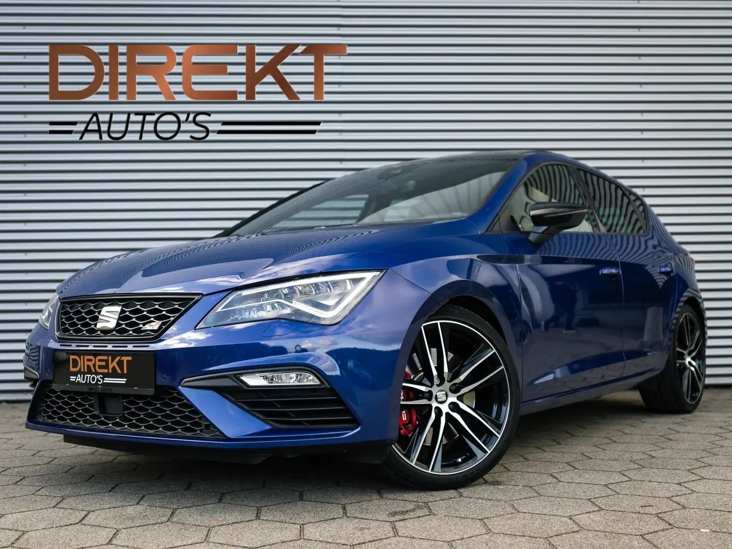SEAT Leon 2.0 TSI CUPRA 300 PANO BEATS KEYLESS CAMERA DCC Blauw - 1