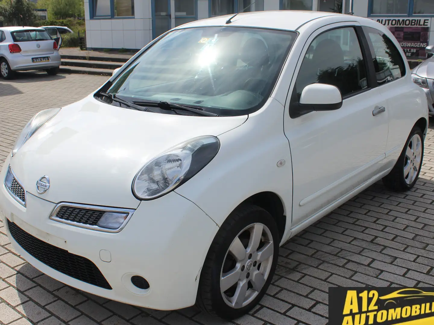 Nissan Micra 1.2i | Nissan Connect | Navi | Airco | Stadswagen Wit - 1