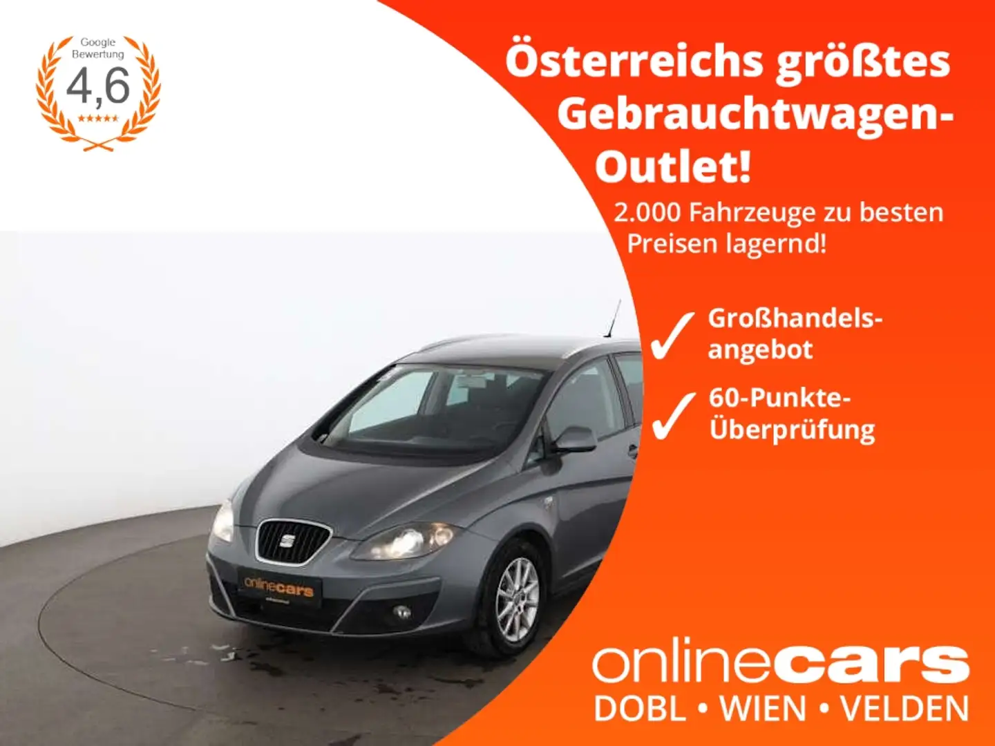SEAT Altea 2.0 TDI XL Kombi Style XENON SITZHZG PDC Сірий - 1