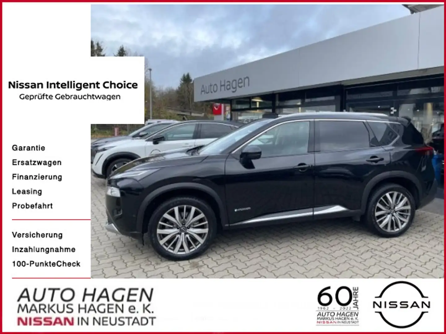 Nissan X-Trail 1.5 VC-T e-Power Tekna+ e-4ORCE 20" Alu Schwarz - 1