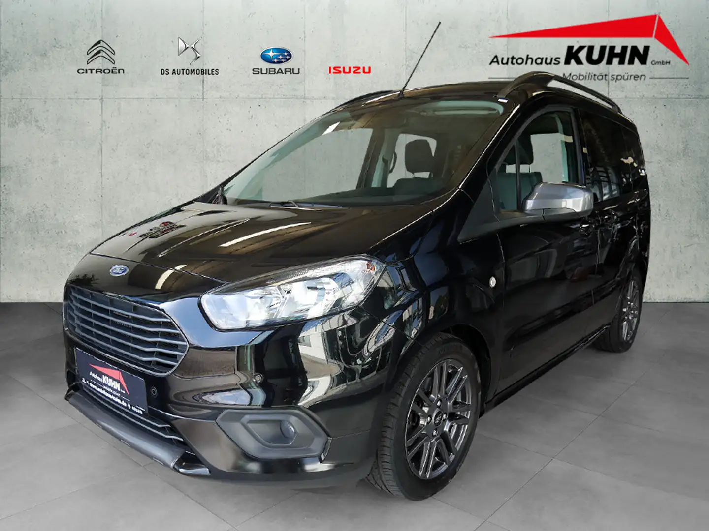 Ford Tourneo Courier 1.0 EcoBoost Sport SHZ KAMERA Чорний - 1