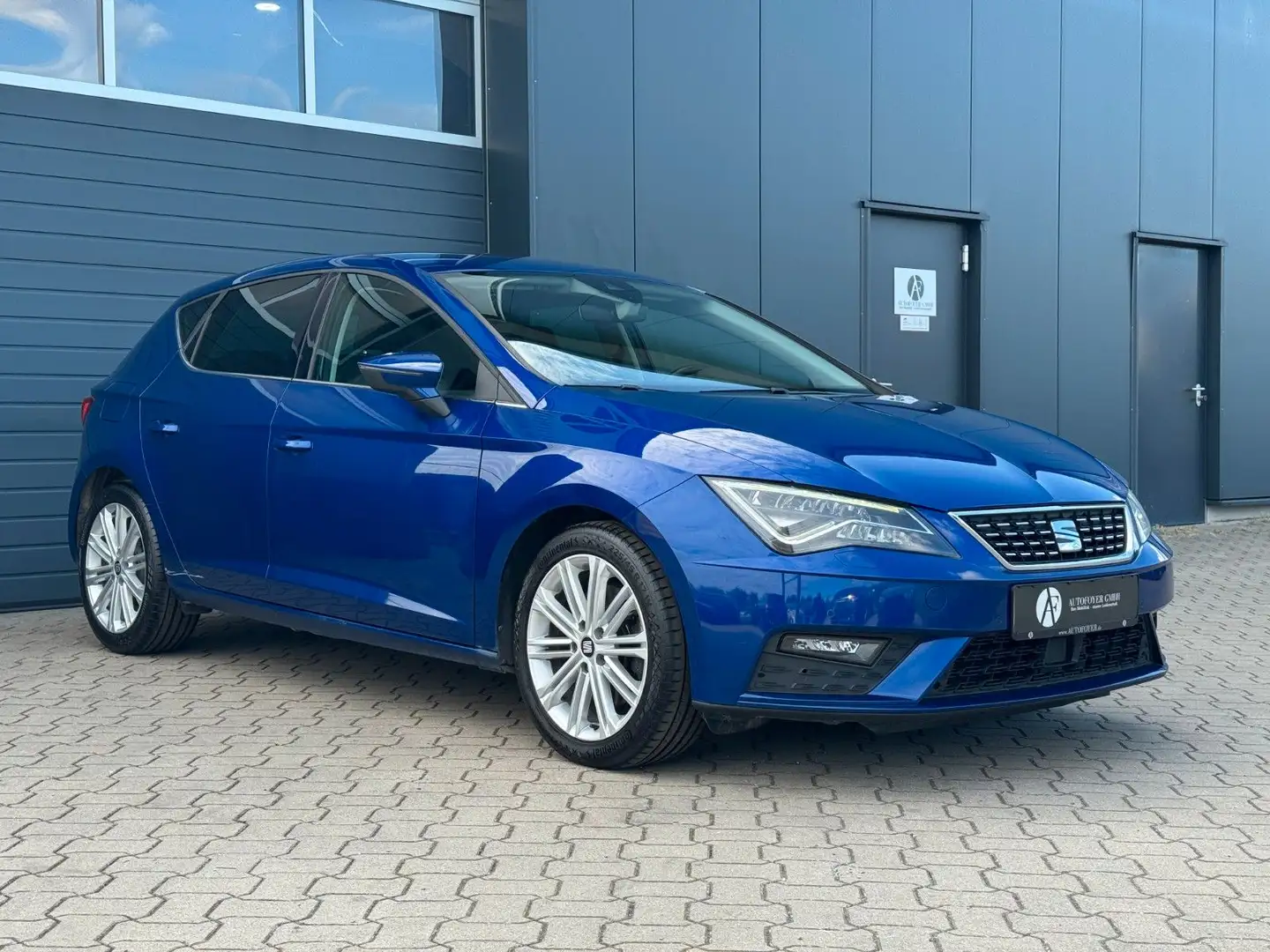 SEAT Leon 2.0 TDI *XCELLENCE*LED*ACC*NAVI*VIRTUAL Bleu - 1
