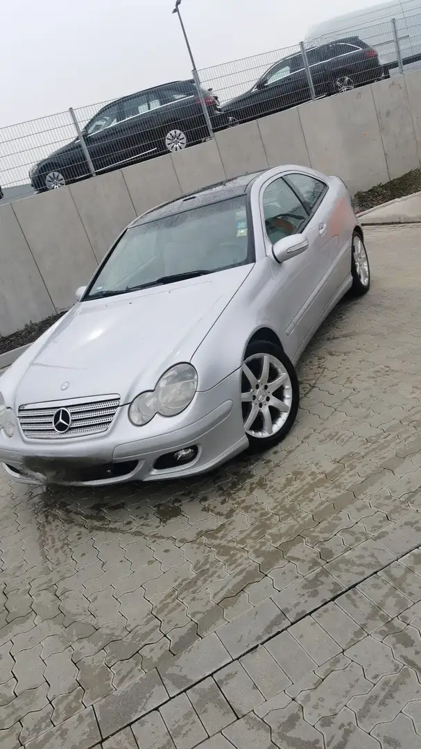 Mercedes-Benz C 220 CDI Sportcoupe Automatik Silver - 1