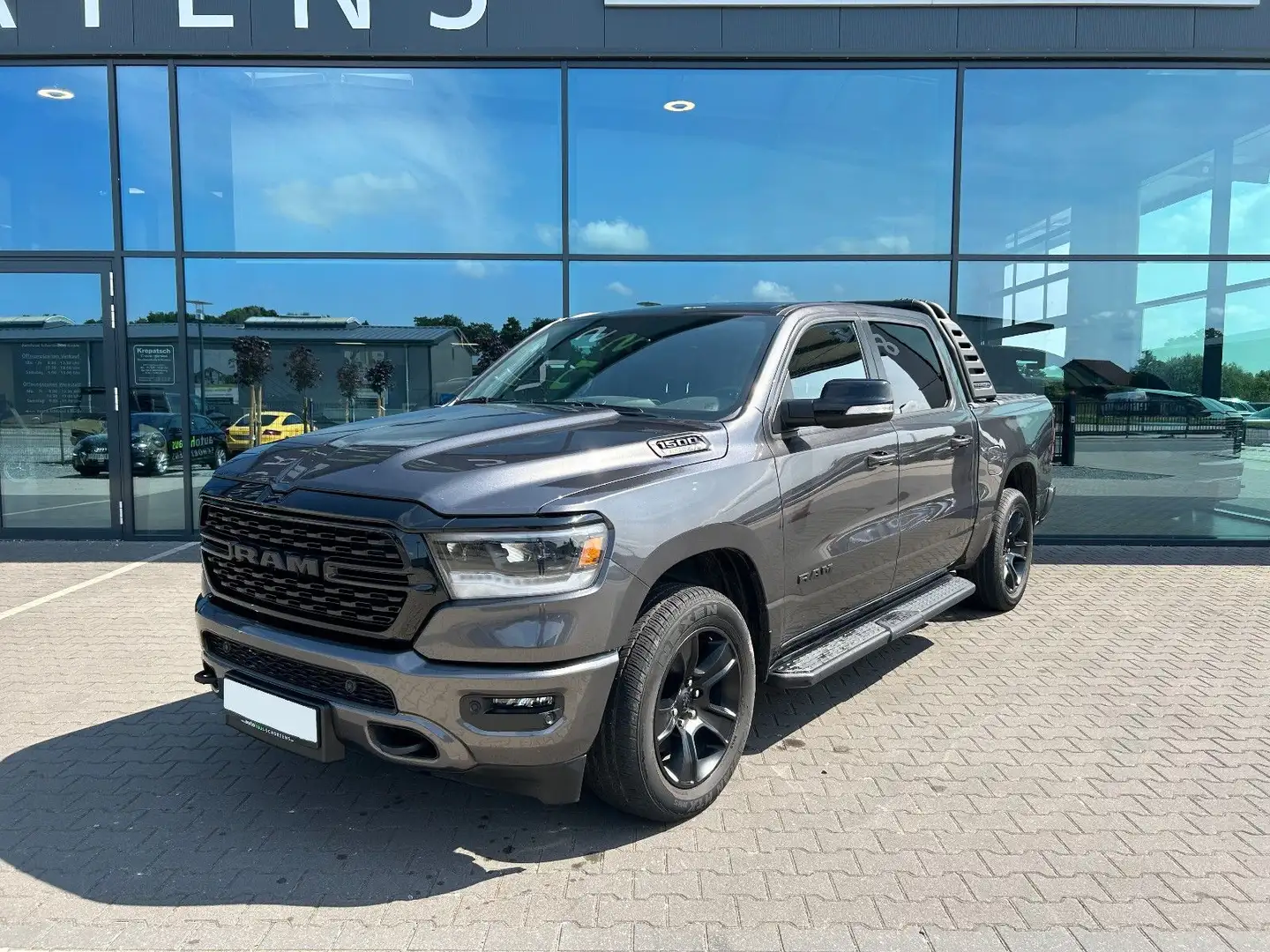 Dodge RAM 1500 Crew Gen5 Night LPG LED Rambar BakFlip Szürke - 1