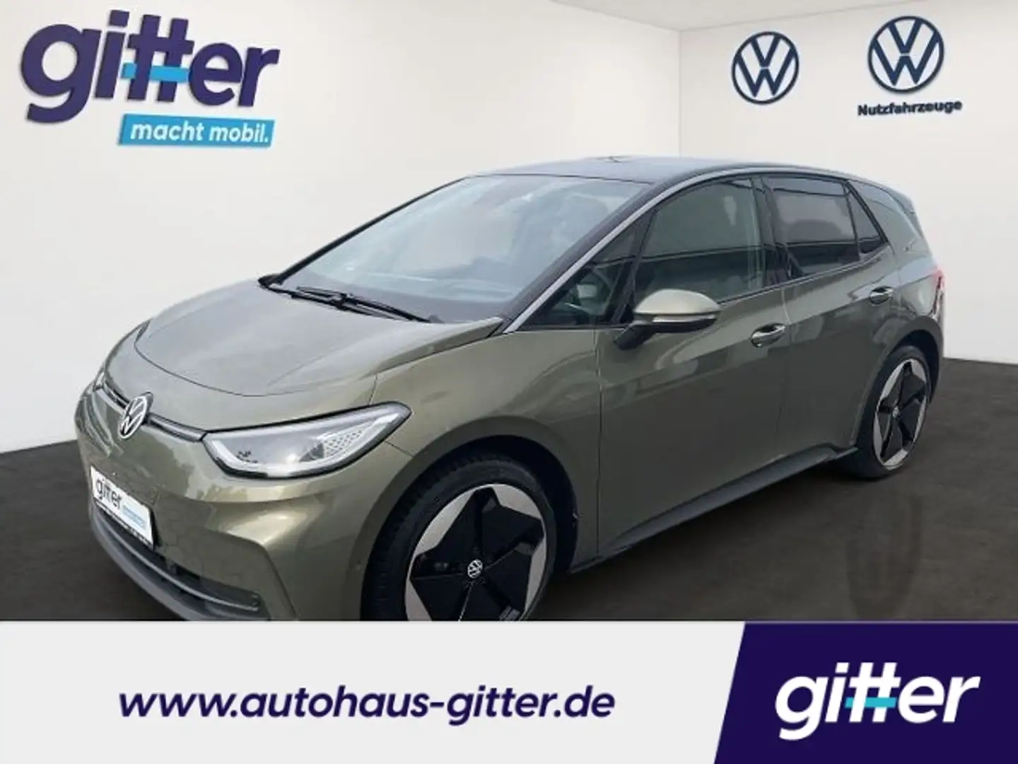 Volkswagen ID.3 PRO Facelift HUD PANNO AHK NAVI StandHZG AHK-abneh Grün - 1