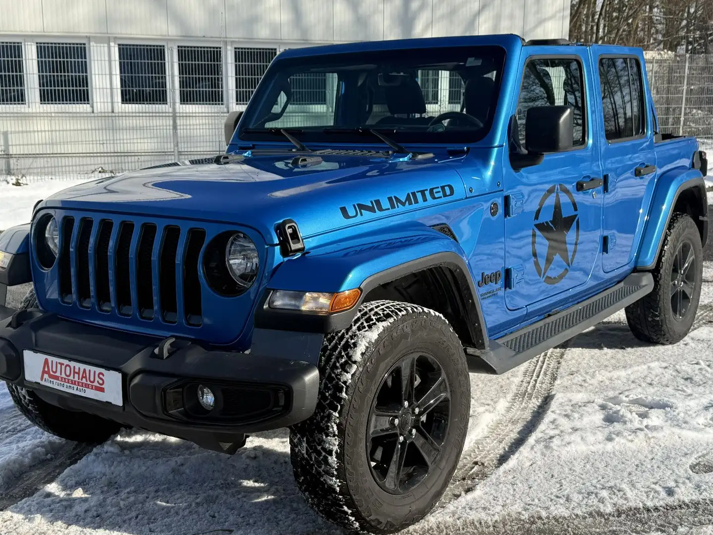 Jeep Wrangler UnlimitedSahara3,6L290PS*TOPAUSSTATTUNG Blau - 1