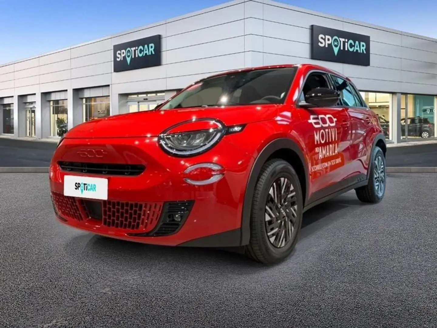 Fiat 600 Elettrica 156cv Red Rosso - 1